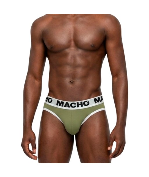 MACHO - MCH013 SLIP VERDE MILITAR S