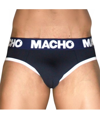 MACHO - MCH008 SLIP CLÁSICO AZUL MARINO S