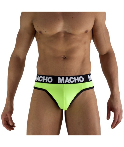MACHO - MTG001 TANGA AMARILLO FLUOR S