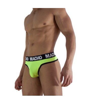MACHO - MTG001 TANGA AMARILLO FLUOR S