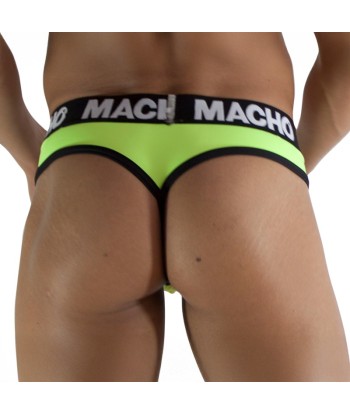 MACHO - MTG001 TANGA AMARILLO FLUOR S