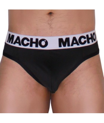 MACHO - MTG002 TANGA NEGRO-NEGRO S