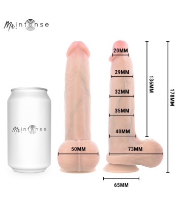 MR INTENSE - BRUCE S DILDO SILICONA 17.8 CM -Ø- 4 CM