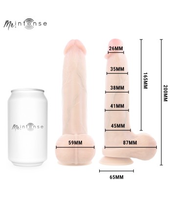 MR INTENSE - BRUCE M DILDO SILICONA 20 CM -Ø- 4.5 CM