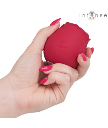 INTENSE - CAMELLIA ROSA SUCCIONADOR DE CLÍTORIS POR ONDAS BURDEOS