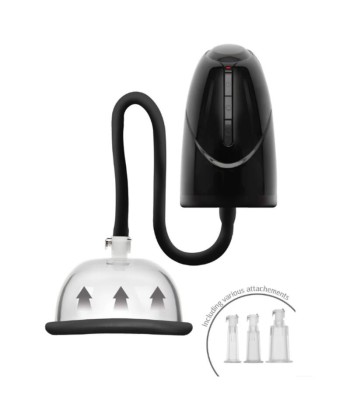 SHE.E.O - BOMBA AUTOMÁTICA DE VACÍO PARA VAGINA Y CLÍTORIS NEGRA