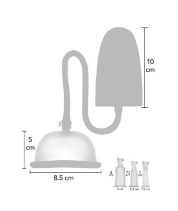 SHE.E.O - BOMBA AUTOMÁTICA DE VACÍO PARA VAGINA Y CLÍTORIS NEGRA