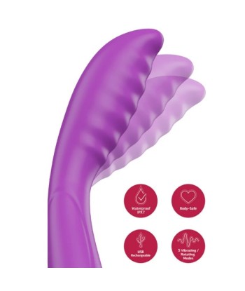 SHE.E.O - VIBRADOR TAPPING PUNTO G MORADO