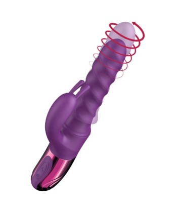 SHE.E.O - VIBRADOR RABBIT SWIRL MORADO