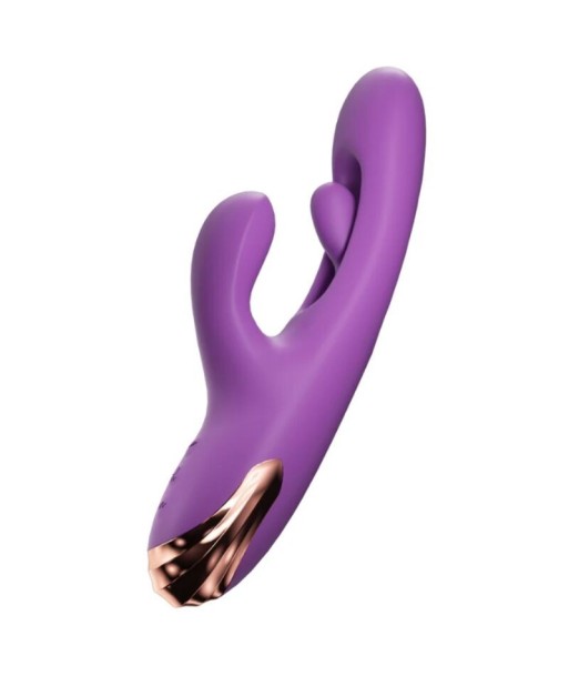 SHE.E.O - VIBRADOR RABBIT PUNTO G CON MOVIMIENTO DIGITAL MORADO