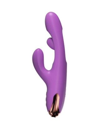SHE.E.O - VIBRADOR RABBIT PUNTO G CON MOVIMIENTO DIGITAL MORADO