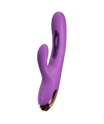 SHE.E.O - VIBRADOR RABBIT PUNTO G CON MOVIMIENTO DIGITAL MORADO