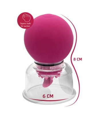 SHE.E.O - BOMBA VIBRADORA Y GIRATORIA PARA PEZONES Y CLÍTORIS