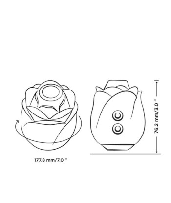 ROMP - ROSE 2.0 SUCCIONADOR DE CLÍTORIS FORMA ROSA EDICIÓN LIMITADA