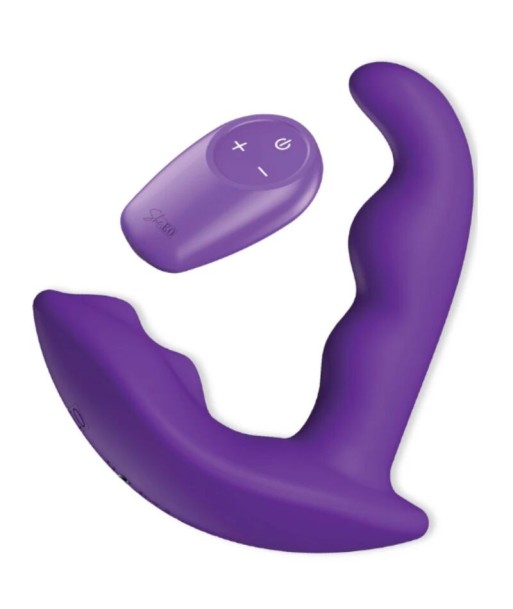 SHE.E.O - ESTIMULADOR ANAL VIBRADOR ROTATIVO CON CONTROL REMOTO MORADO
