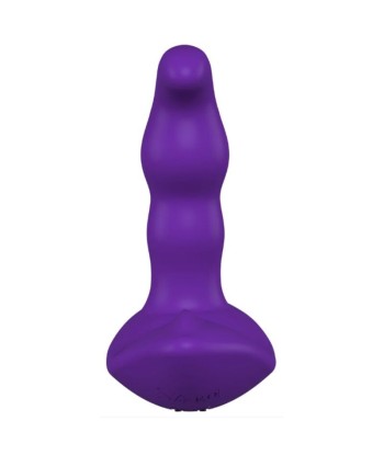 SHE.E.O - ESTIMULADOR ANAL VIBRADOR ROTATIVO CON CONTROL REMOTO MORADO