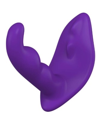 SHE.E.O - ESTIMULADOR ANAL VIBRADOR ROTATIVO CON CONTROL REMOTO MORADO