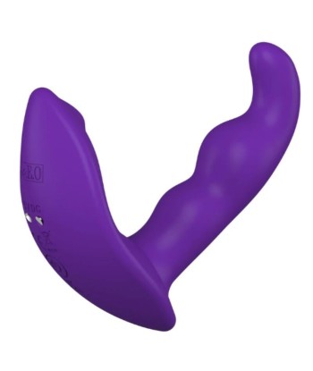 SHE.E.O - ESTIMULADOR ANAL VIBRADOR ROTATIVO CON CONTROL REMOTO MORADO