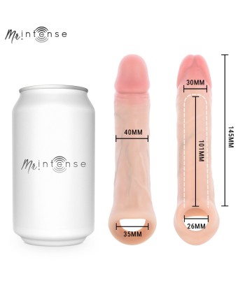 MR INTENSE - ARNOLD M VIBRADOR FUNDA PENE SILICONA CONTROL REMOTO 14.5 CM -Ø- 4 CM