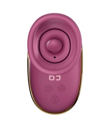 SHE.E.O - BOMBA AUTOMÁTICA ESTIMULADORA DE CLÍTORIS CON EFECTO LICKING MORADA