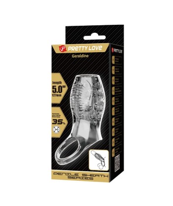 PRETTY LOVE - GERALDINE FUNDA ENGROSADORA TEXTURIZADA TRANSPARENTE