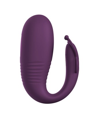 PRETTY LOVE - KLAY VIBRADOR HUEVO CON EMPUJE APP CONTROL MORADO