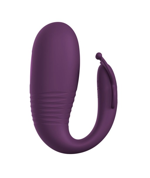 PRETTY LOVE - KLAY VIBRADOR HUEVO CON EMPUJE APP CONTROL MORADO