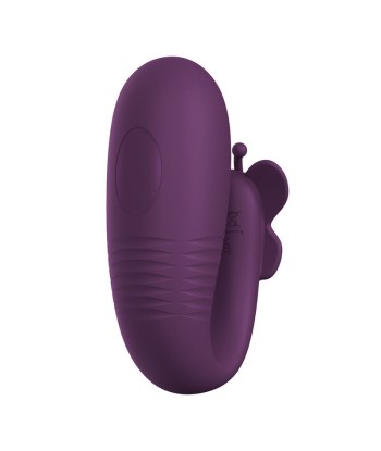PRETTY LOVE - KLAY VIBRADOR HUEVO CON EMPUJE APP CONTROL MORADO