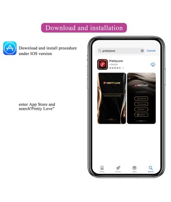 PRETTY LOVE - KLAY VIBRADOR HUEVO CON EMPUJE APP CONTROL MORADO