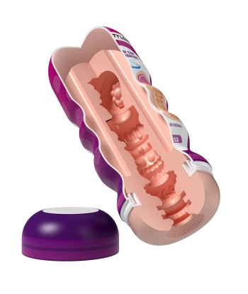 PRETTY LOVE - ALISA MASTURBADOR VAGINA CON VENTOSA Y TEXTURAS INTERNAS