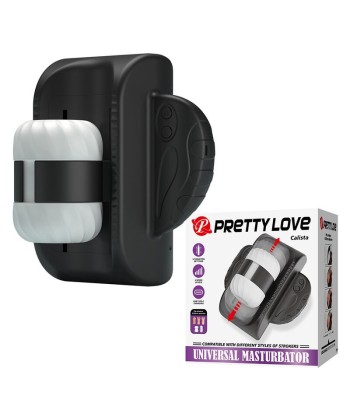 PRETTY LOVE - CALISTA MASTURBADOR AUTOMÁTICO UNIVERSAL NEGRO