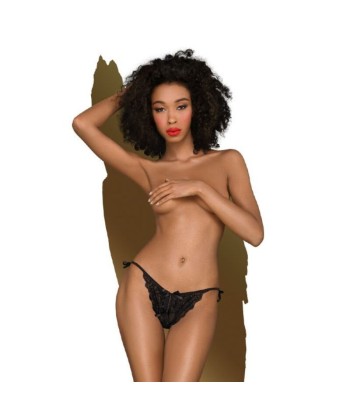 PENTHOUSE - TOO HOT TO BE REAL TANGA NEGRO L-XL
