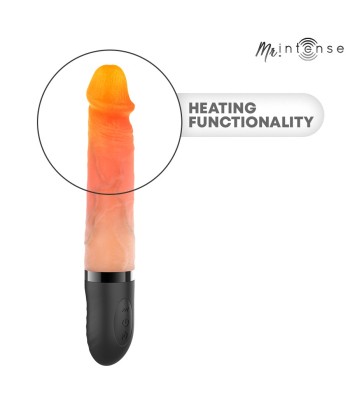 MR INTENSE - JEAN VIBRADOR UPandDOWN CON EFECTO CALOR 24 CM -Ø- 3.8 CM