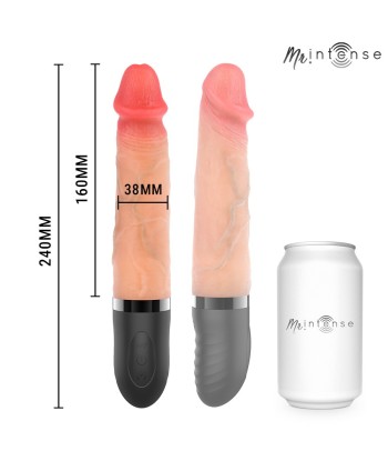 MR INTENSE - JEAN VIBRADOR UPandDOWN CON EFECTO CALOR 24 CM -Ø- 3.8 CM