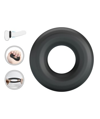 CRAZY BULL - URBAN ANILLO PARA PENE SILICONA SUPER SOFT NEGRO