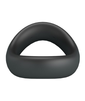 CRAZY BULL - VALEN ANILLO PARA PENE ERGONÓMICO SILICONA NEGRO