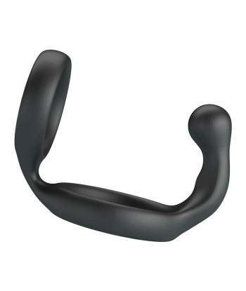 CRAZY BULL - FLORIAN ANILLO DOBLE PARA PENE Y TESTÍCULOS SILICONA NEGRO
