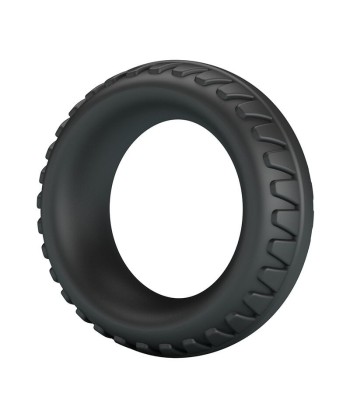 CRAZY BULL - MERRITT ANILLO PARA PENE TEXTURIZADO SILICONA NEGRO