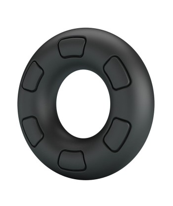 CRAZY BULL - BERTRAM ANILLO PARA PENE SUPER SOFT SILICONA NEGRO