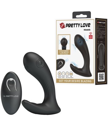 PRETTY LOVE - MIRABELLE VIBRADOR PROSTÁTICO CON CONTROL REMOTO