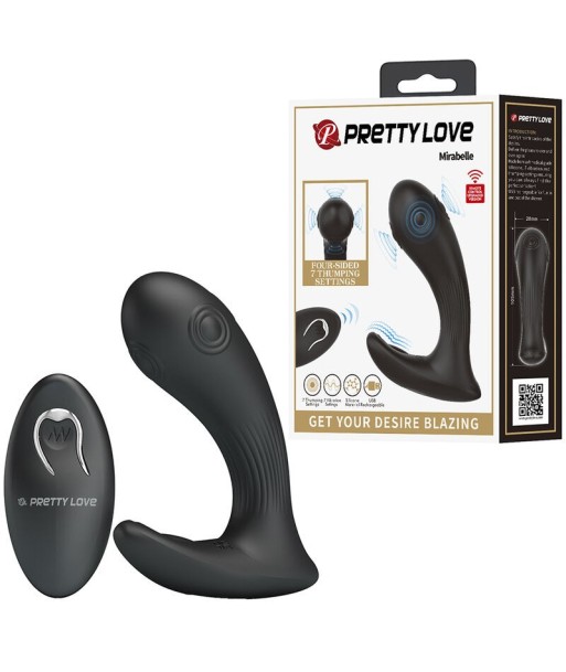 PRETTY LOVE - MIRABELLE VIBRADOR PROSTÁTICO CON CONTROL REMOTO