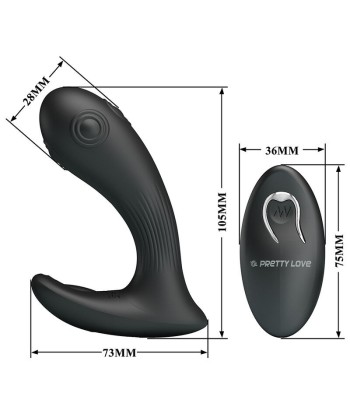 PRETTY LOVE - MIRABELLE VIBRADOR PROSTÁTICO CON CONTROL REMOTO