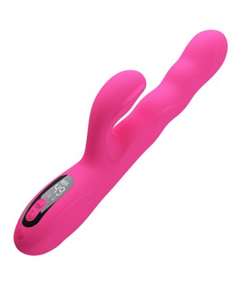 PRETTY LOVE - WINTERS VIBRADOR RABBIT MULTIFUNCIÓN CON PANTALLA LED ROSA