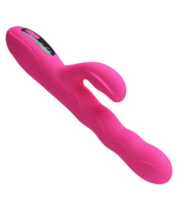 PRETTY LOVE - WINTERS VIBRADOR RABBIT MULTIFUNCIÓN CON PANTALLA LED ROSA