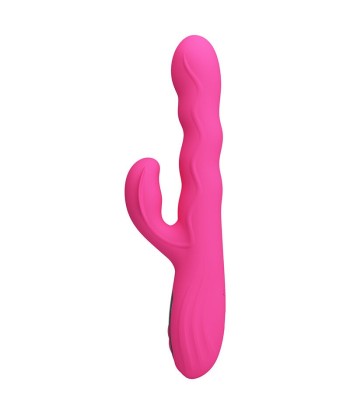 PRETTY LOVE - WINTERS VIBRADOR RABBIT MULTIFUNCIÓN CON PANTALLA LED ROSA