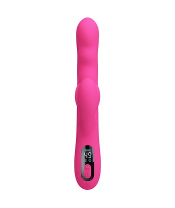 PRETTY LOVE - WINTERS VIBRADOR RABBIT MULTIFUNCIÓN CON PANTALLA LED ROSA