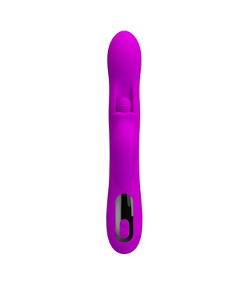PRETTY LOVE - YALANDA VIBRADOR RABBIT OSCILANTE CON PANTALLA LED MORADO