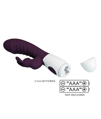 PRETTY LOVE - NAUGHTY BUNNY VIBRADOR RABBIT 30 FUNCIONES MORADO