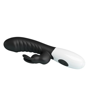 PRETTY LOVE - NAUGHTY BUNNY VIBRADOR RABBIT 30 FUNCIONES NEGRO