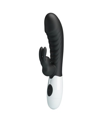 PRETTY LOVE - NAUGHTY BUNNY VIBRADOR RABBIT 30 FUNCIONES NEGRO